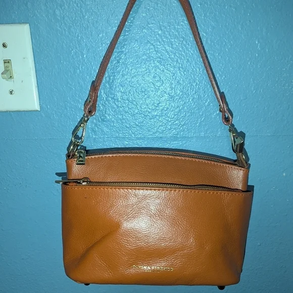 Divina FirenzeBrown Leather Handbag - Picture 3 of 7